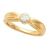 14K White or Yellow Gold Diamond Engagement Ring - 0.25 Ct., 0.50 Ct., 075 Ct. or 1.00 Ct.