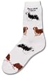 Lg Print Bearded Collie Dog Poses Socks