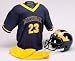 Sporting Goods : Michigan Wolverines Youth Uniform Set - size Small - College Athletics Sports Merchandise