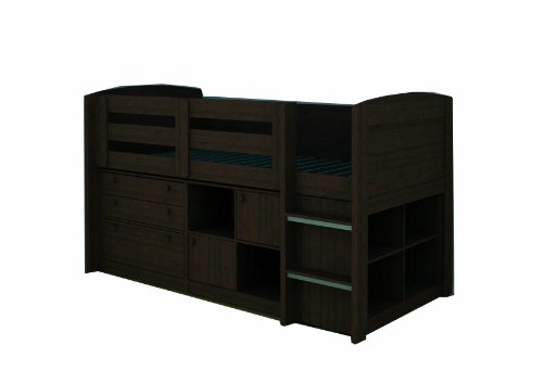 Rack Furniture Brookfield Loft Bed, Expresso