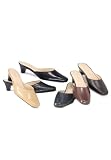Tapered-toe Mules