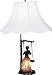 Meyda Tiffany Lamp 24169 17 Lady On Swing Lamp
