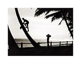 Blake Hawaiian Silhouette, 1931 Kunstdruck Surfer