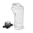 Jabsco 29200-0120 Marine Manual to Electric Marine Toilet Converstion Kit for Jabsco Manual Toilets (Series 29090 and 29120)