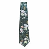 New Playful Elephants Green Novelty Necktie Neck Tie