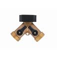 Orbit Brass Hose Y with Shut-Off #58248