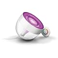 Philips Living Colors Iris, Energiesparende LED-Technologie mit 10 Watt, 16 Millionen Farben, mit Fernbedienung, klar 7099960PH