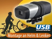 Action Cam mit SD-Slot - Snowboard, Downhill, Fallschirmspr&uuml;nge: Ihre neue Cam f&uuml;r Action pur!