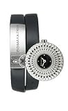 BCBG Leather Black Dial Women's Watch #BG6381