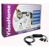 VideoHome Deluxe, the easy way to convert and edit your VHS video Tapes to DVD. FREE Software Bundle includes Full Version of VideoWorks 6 and Digital Converter which retail alone at over �40!!! All cables and connectors now included as standard so everything you need is supplied in the Box. That's right ALL CABLES included in the price so this product is ready to use straight from the box