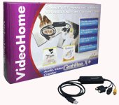 VideoHome Deluxe, the easy way to convert and edit your VHS video Tapes to DVD. FREE Software Bundle includes Full Version of VideoWorks 6 and Digital Converter which retail alone at over £40!!! All cables and connectors now included as standard so everything you need is supplied in the Box. That s right ALL CABLES included in the price so this product is ready to use straight from the box