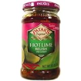 Pataks Hot Lime Pickle 10oz by Patak's