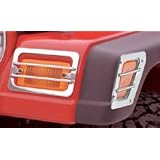 1997-2006 Jeep Wrangler & Unlimited Stainless Steel Front Side Marker and Park... by Rugged Ridge