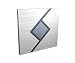Kitchen & Housewares : DESIGNER CHROME TOUCH LIGHT SWITCH 2 GANG w/ DIMMER