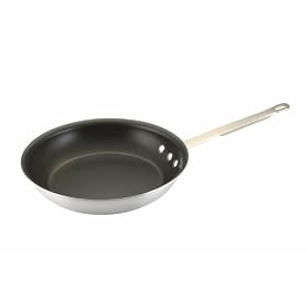 Meyer Commercialware Aluminium HT+ Open Non-stick French Skillet Frying Pan with Hollowcore Handle, 26 cm