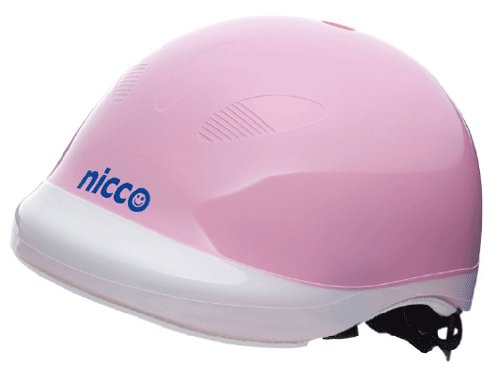 nicco(ニコ) ジュニアヘルメット 【52~55cm・6~10歳くらい(小学生)】 ピンク KH003PK nicco(ニコ)