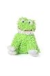 Floppy Moppy Frog Plush Dog Toy, Green
