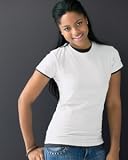 Anvil Ladies Semi-Sheer Crewneck T-Shirt. 379