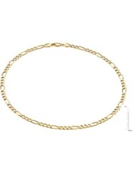 Figaro Chain 14K Gold Yellow Ch497 20 Inch