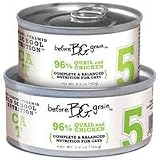 Before Grain 96% Turkey Canned Cat Food 4 24/5.5-oz cans-
