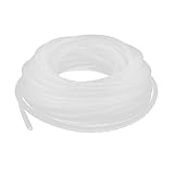 uxcell　スパイラルチューブ　プラスチック　ホワイト　14M　6mm　ポリエチレン　ケーブルオーガナイザー