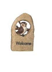 Owl Welcome Garden Art