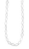 16 Diamond Shape Link Necklace