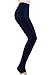RomanticTaste Romastory Winter Warm Women Velvet Elastic Leggings Pants, Navy Blue, One Size