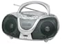 Naxa NX-243 Portable MP3/CD Player With Text Display and AM/FM Stereo Radio