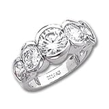 Sterling Silver CZ (Cubic Zirconia) Ring