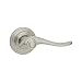 Kwikset 720AVL 15 CP Avalon Hall/Closet Lever, Satin Nickel