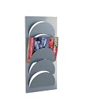 Produkt-Bild: Zeller 10460 Wand-Magazinhalter, Metall / 29 x 62