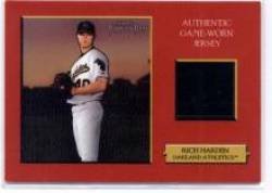 2006 Topps Turkey Red Relics RED #RIH Rich Harden JSY - Oakland Athletics (Piece of Authentic Jersey / Print Run 150) (Baseball Cards)