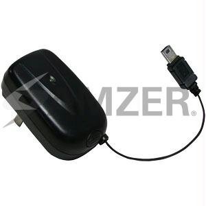 Amzer AM7714 Retractable Mini USB Travel Wall Charger