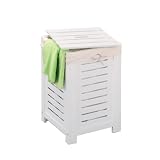 Zeller 13437 W�schetruhe lackiert / 35 x 35 x 55, wei�