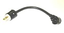 GenTran 10/3 NEMA L5-30 RV Generator Adapter For Honda Models EU3000i and EU2000i #RJB30501RV