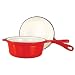 Kinetic Color Cast 1-1/2-Quart Enameled Cast-Iron Saucepan with Lid