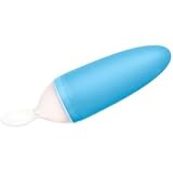 Boon Squirt Silicone Baby Food Dispensing Spoon,Blue