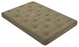 Serta Pinehurst Micro Fiber Full Futon Mattress, Cedar