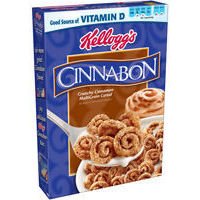 Kellogg's Cinnabon Cereal, 9 oz. box (Pack of 12)(Case Contains: 108 OZ)