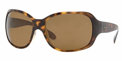 Ray Ban Sunglasses RB 4118 710/57 Tortoise/Polarized Crystal Brown, 62mm