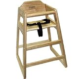 Restaurant Tabletop High Chair - color - Pecan