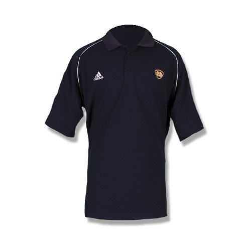 Notre Dame Fighting Irish Adidas Climalite Polo Short Sleeve T-shirt