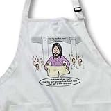 Luke 4-14-21 - Read Any Good Books Lately with Jesus in the Synagoge - Waist Apron With Pockets