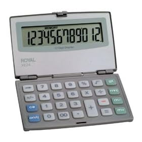 ADLER XE24 12 DIGIT LARGE DISPLAY HANDHELD