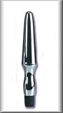 Fujiko 6 1/2 Inch Probe Lubricant Included Waterproof Multi-Speed Vibrating Massager Silver