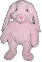 11099 LuLu Pink Bunny 15" Make Your Own *NO SEW* Stuffed Animal Kit w/ Canvas Backpack