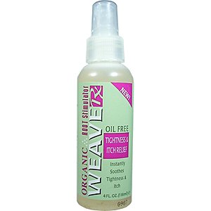 ORGANIC Root Stimulator Weave Rx Oil-Free Tightness & Itch Relief Spray 4oz/118ml