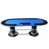 96 Poker Card Table Hold'em (Blue)