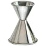 American Metalcraft 1/2 x 1 Ounce Stainless Steel Bar Jigger (04-0340) Category: Bar Jiggers